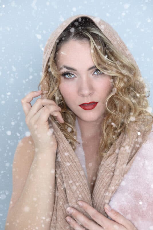 Snowy Portrait Session