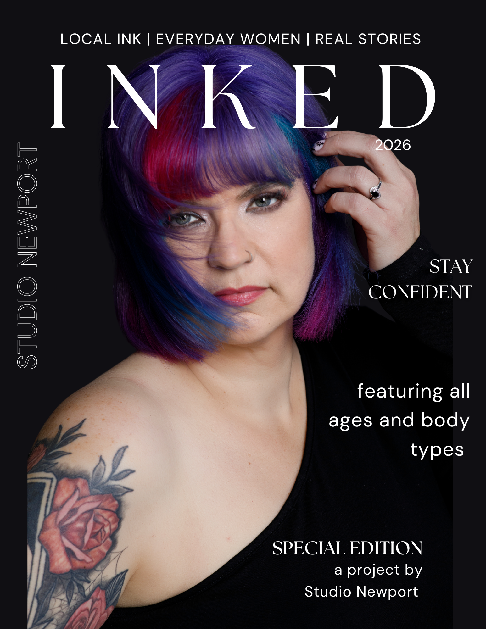 Inked Muse editorial feature magazine cover